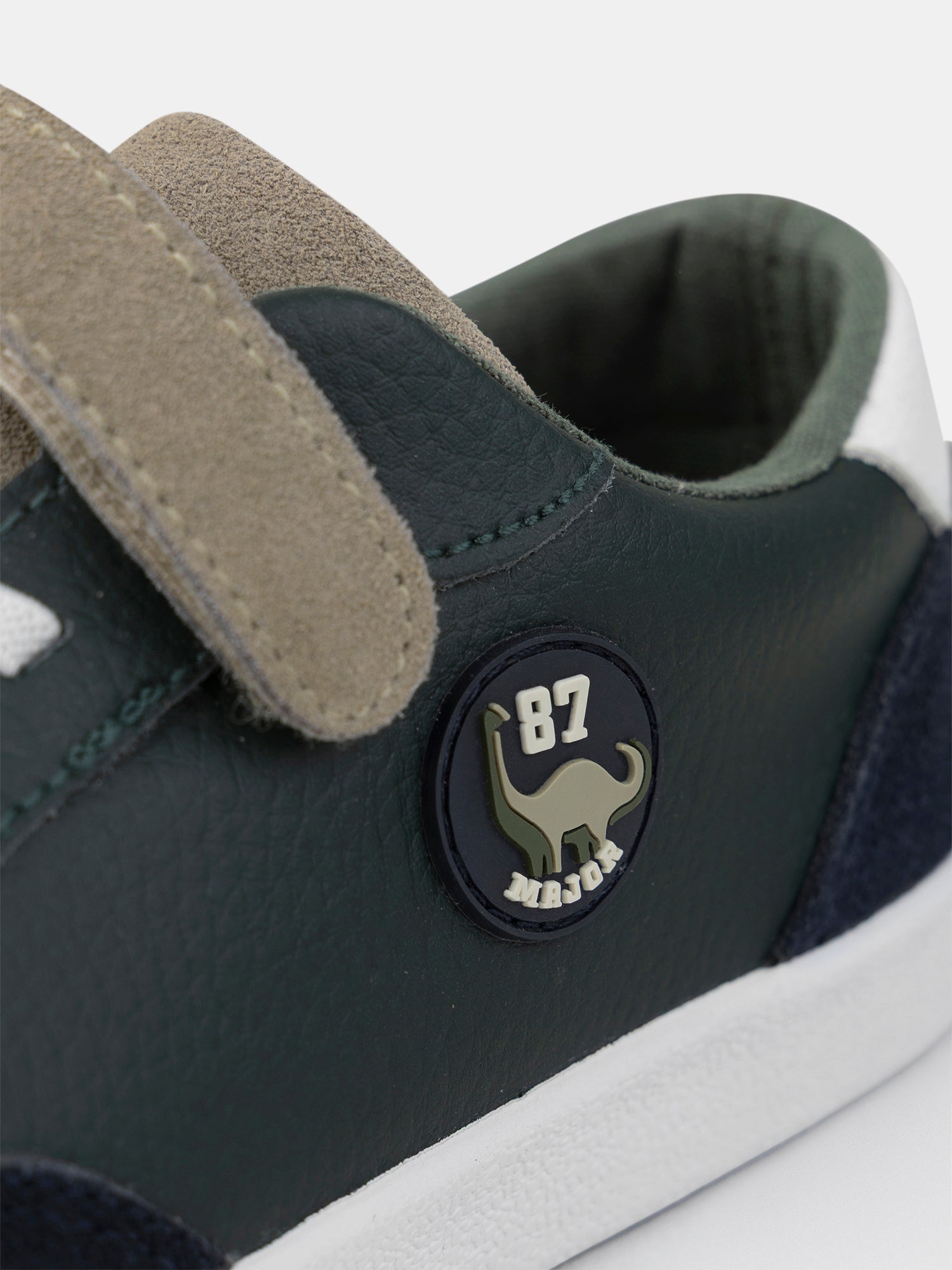 Dreifarbige Klett-Sneaker für Jungen