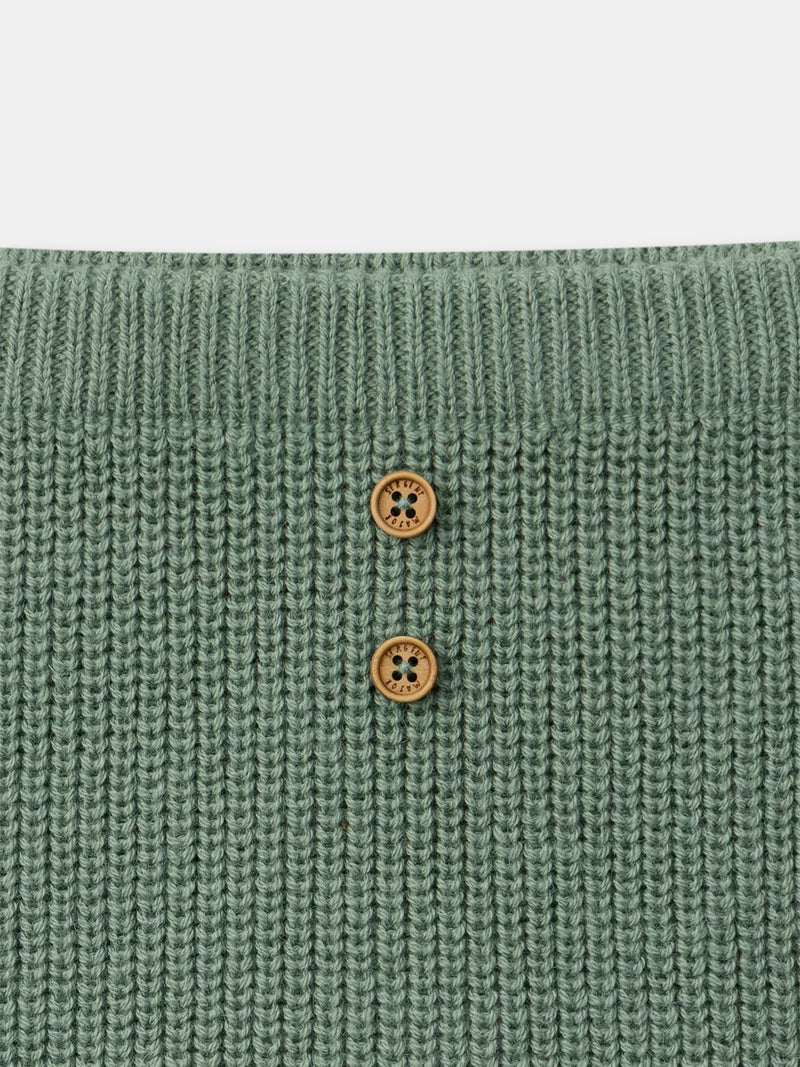 Ensemble t-shirt imprimé cerf + gilet + pantalon Naissance Garçon