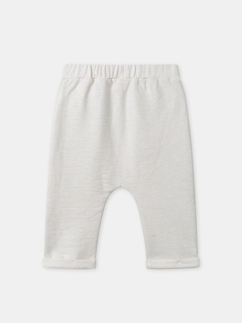 Ensemble Ensemble sweat blanc + pantalon + chaussettes Naissance Mixte