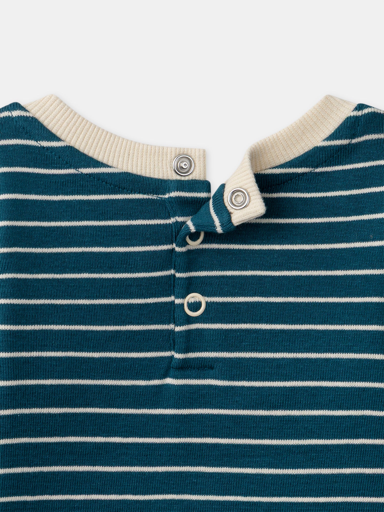 Ecru Langarmshirt mit Tiermotiven für Jungs