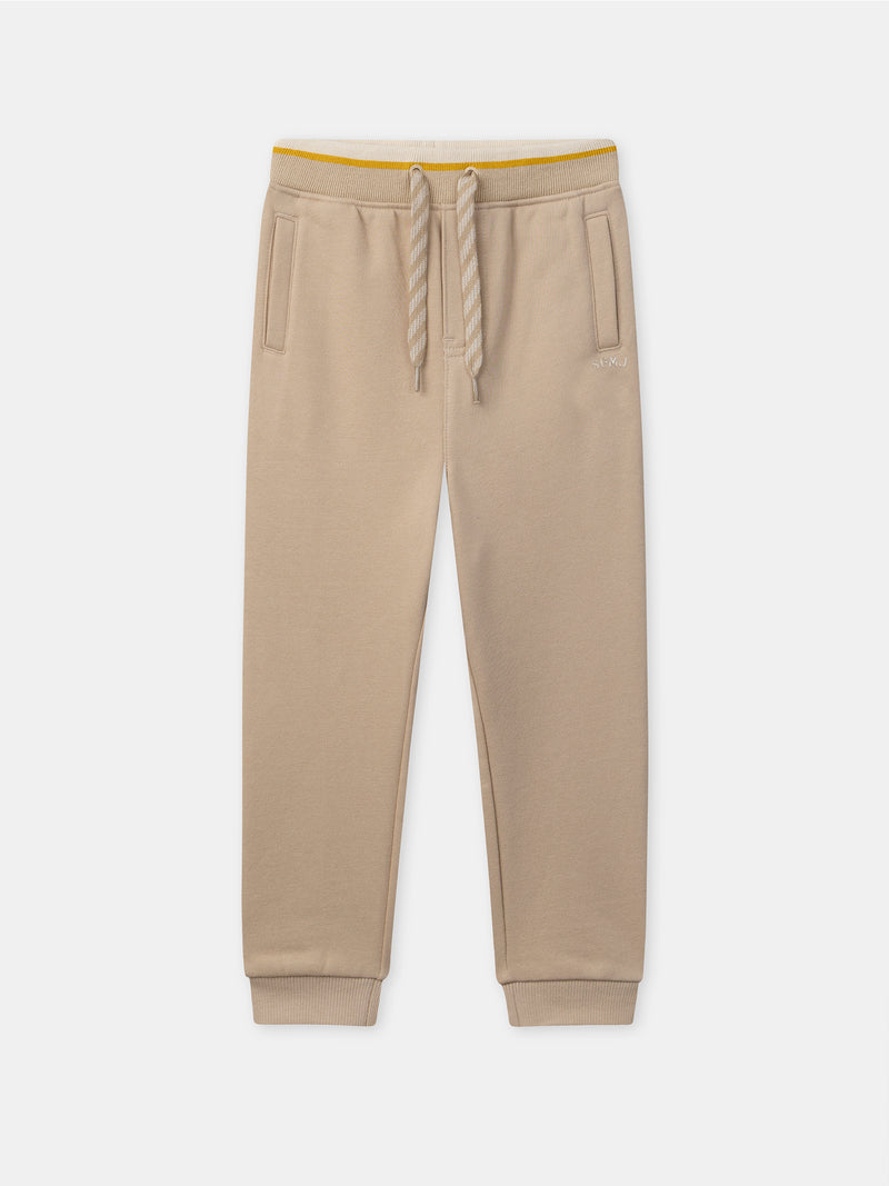 Beige Jogginghose für Jungen