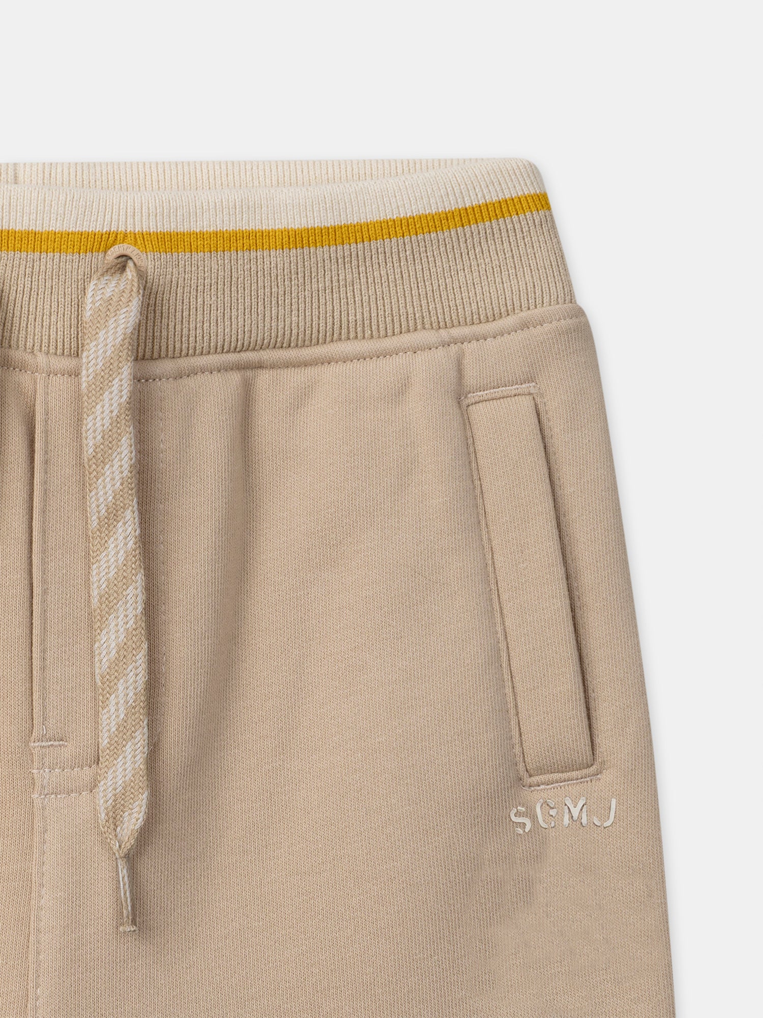 Beige Jogginghose für Jungen