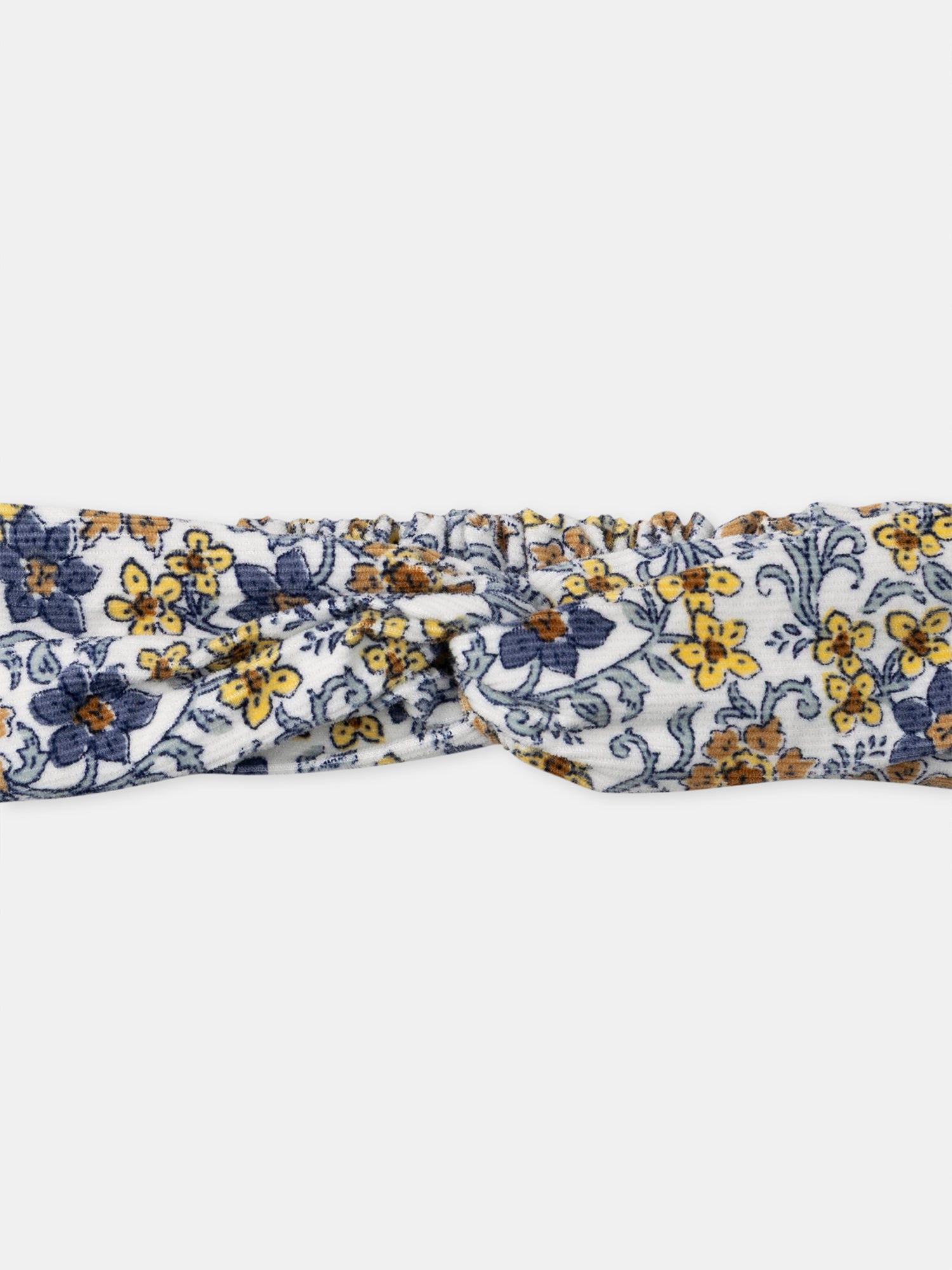 Haarband mit blumenmuster für babymädchen