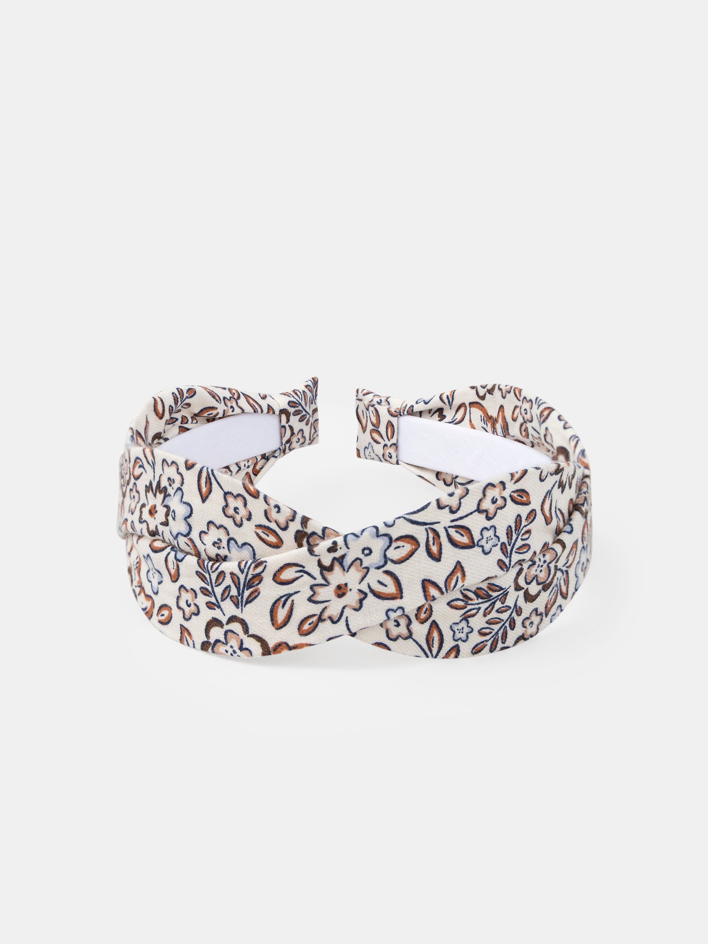 Blumenhaft aus Ecru für Mädchen