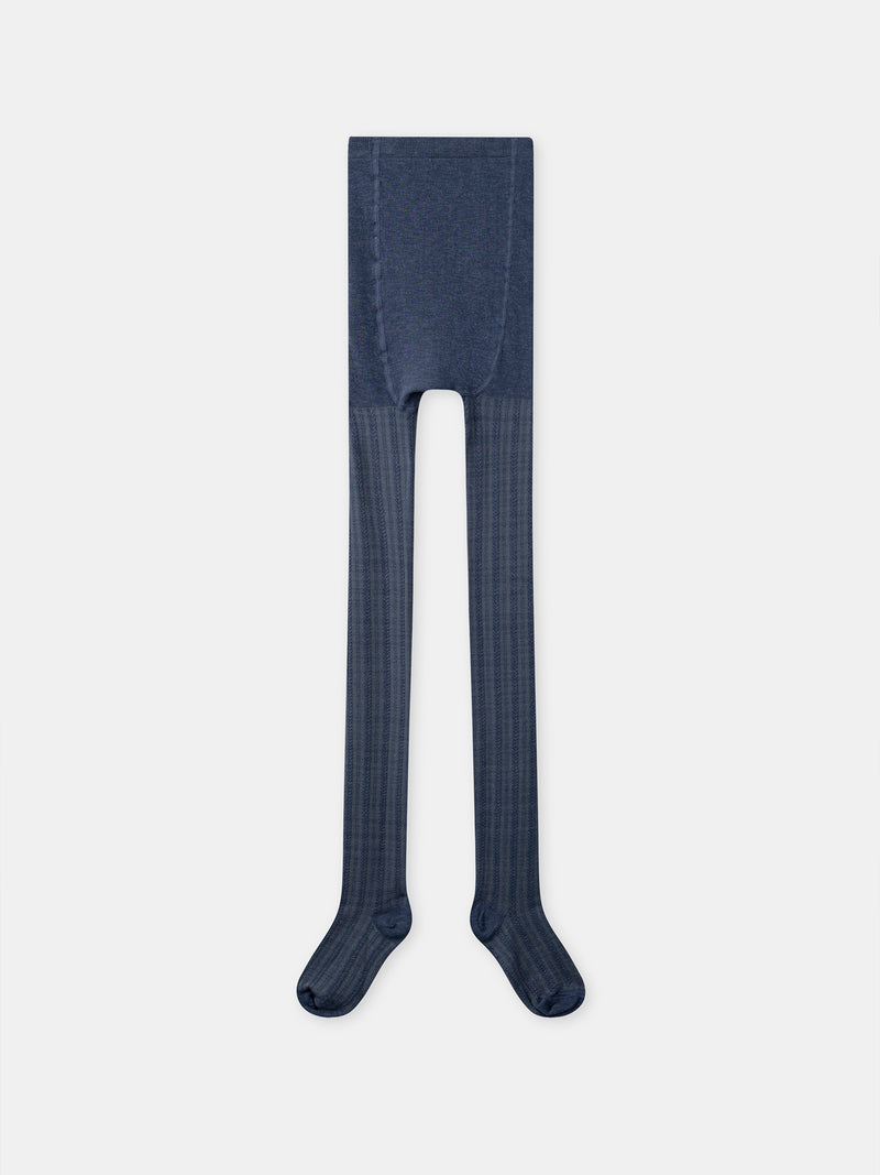 Marineblau Strumpfhose für Mädchen