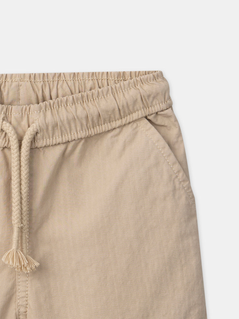 Bermuda beige Garçon