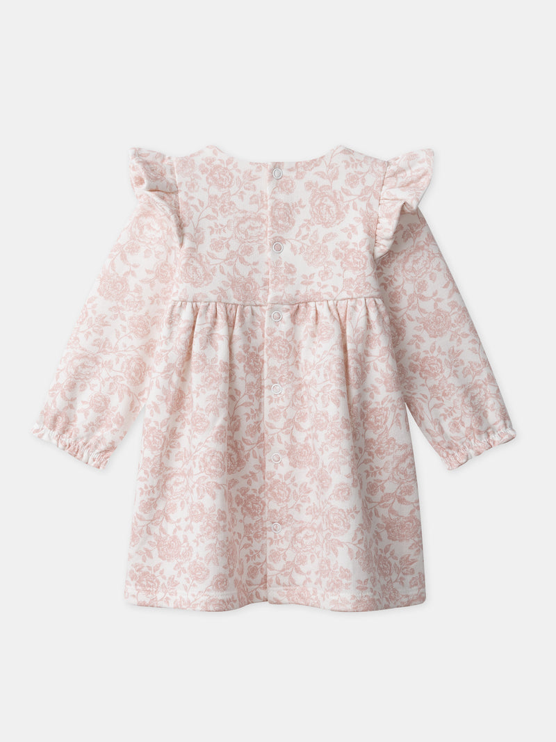 Set Kleid + Weste + Strumpfhosen Geburt Mädchen