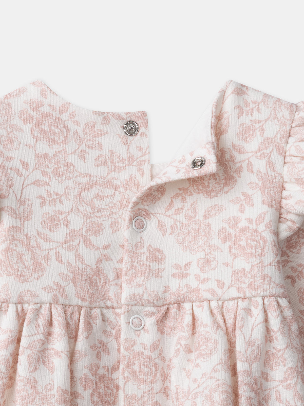 Ensemble robe + gilet + collants Naissance Fille