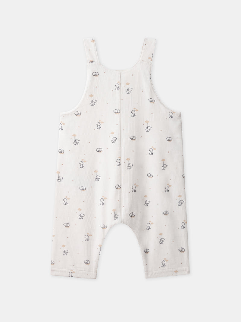 Ensemble Latzhose + Body + Socken Geburt Junge