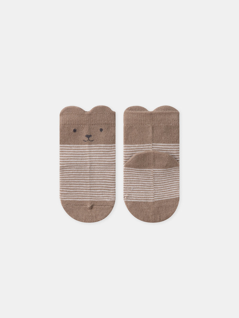 Ensemble Latzhose + Body + Socken Geburt Junge