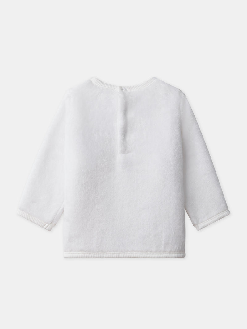 Sweatshirt + Hose + Socken für Neugeborene