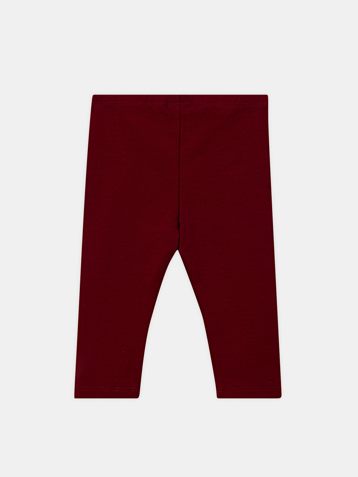 Bordeaux Leggings mit elastischem Bund für Mädchen