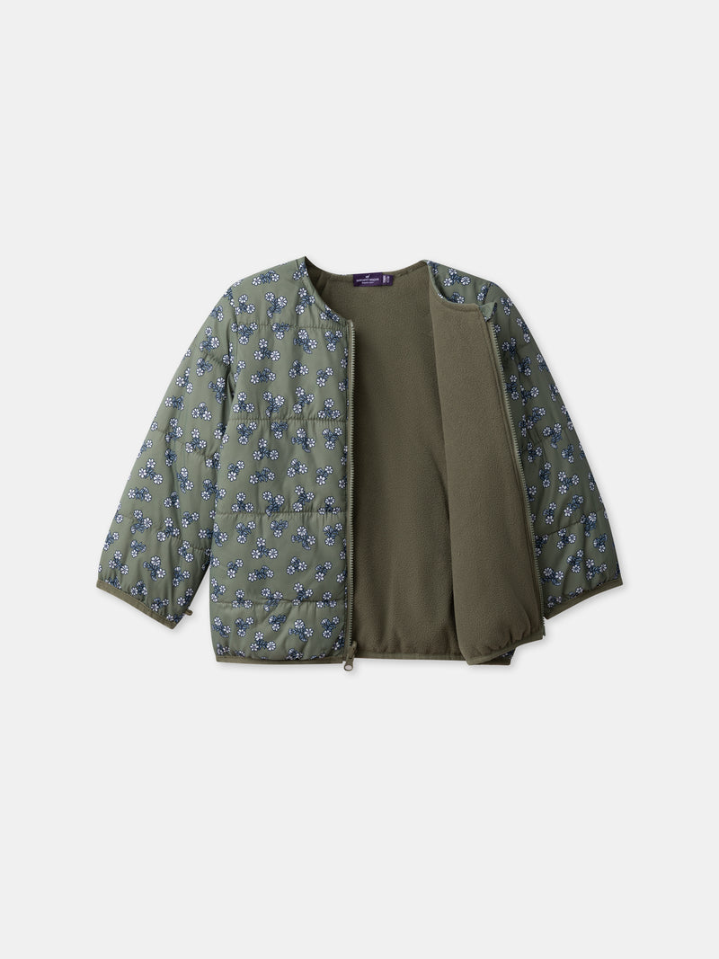 3-in-1-Khaki-Parka für Baby-Mädchen