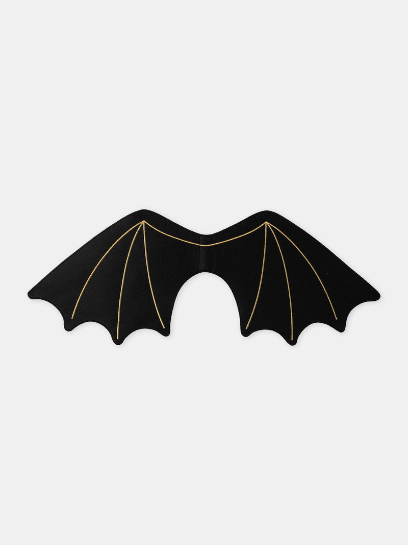 Pyjama d'Halloween noir + ailes de chauve-souris Garçon