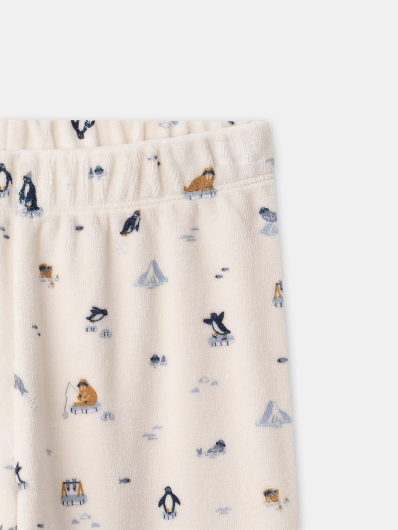 Pajama-creme-muster-Eisberg-Jungen