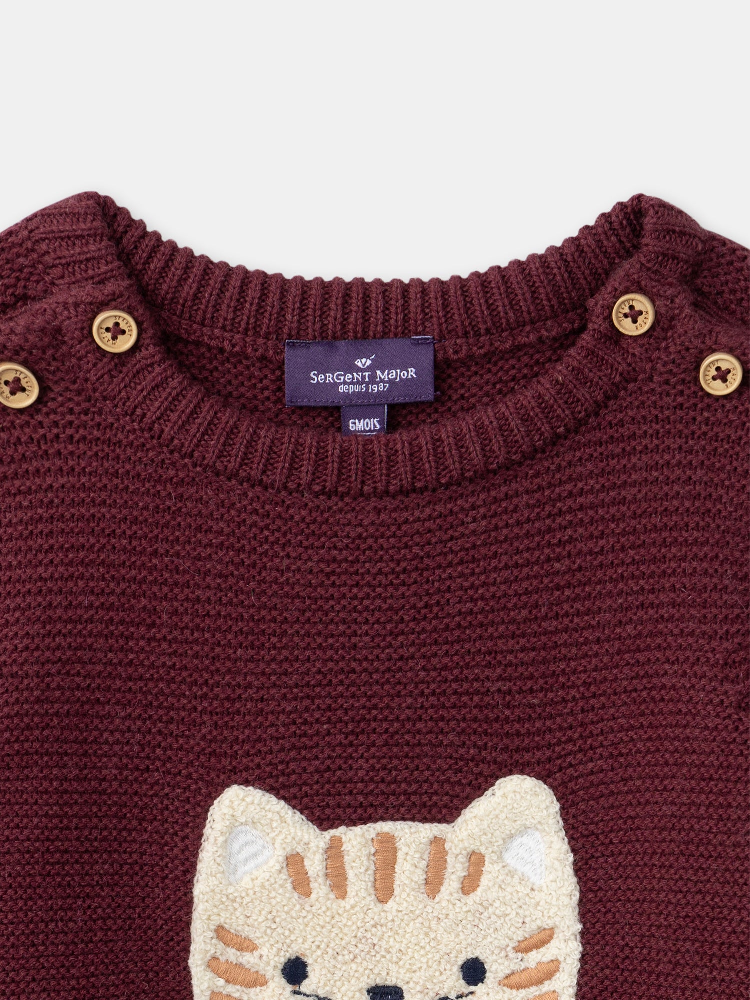 Katzenschwester Patch Pullover