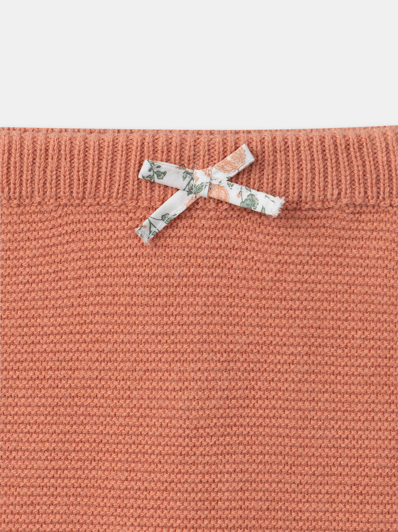 Ensemble sweat imprimé fleuri + legging + chaussettes Naissance Fille
