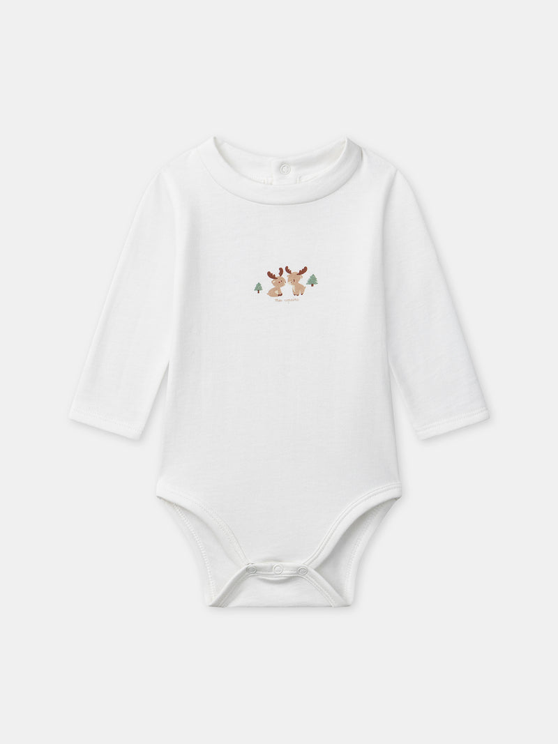 Ensemble combinaison à rayures vertes + body + chaussettes Naissance Garçon