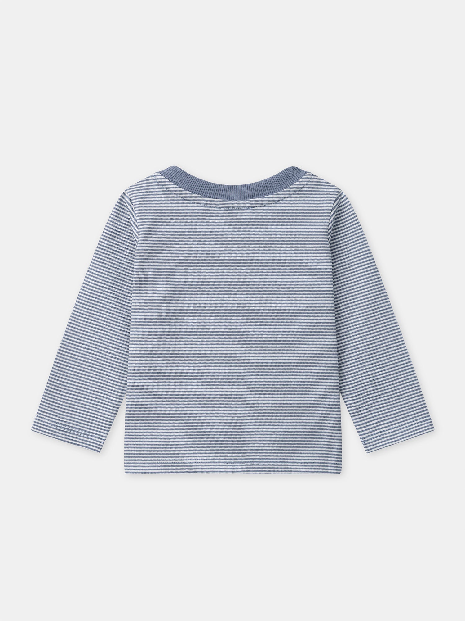 Gestreiftes Langarm-T-Shirt für Babykinder