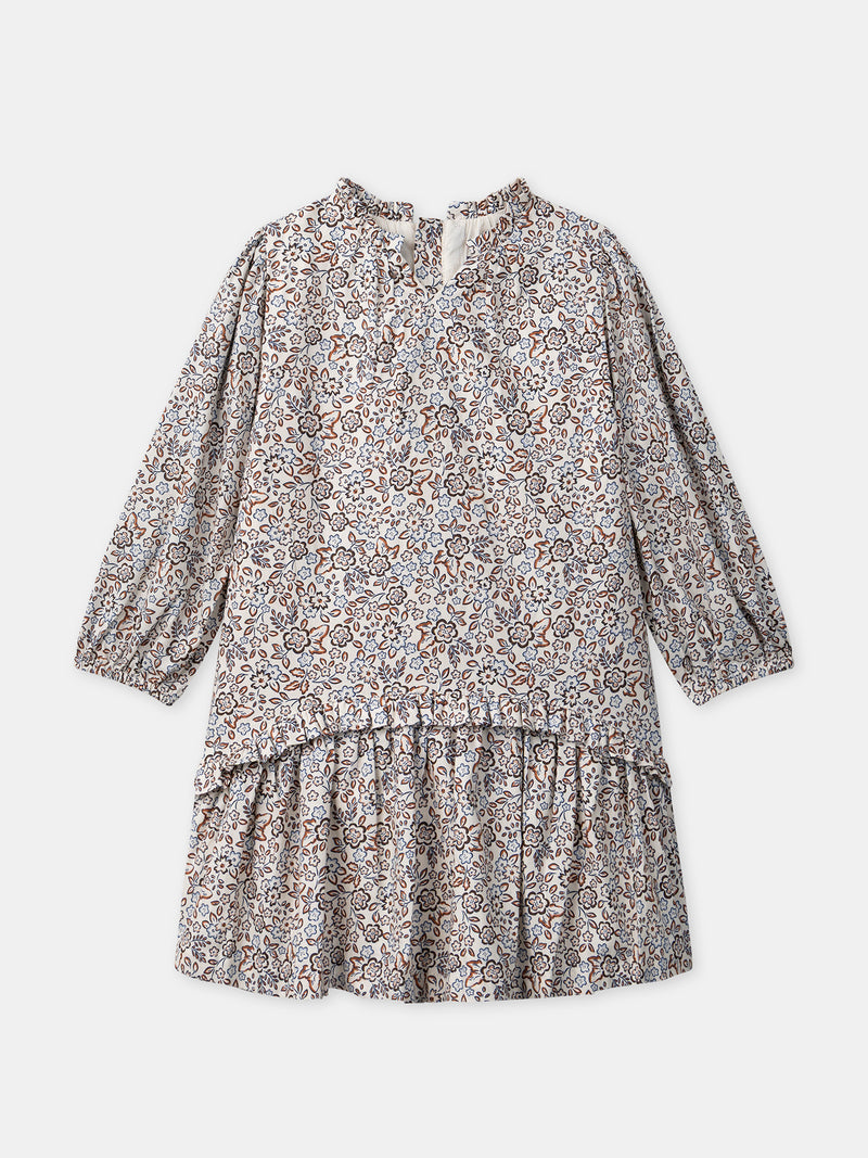 Robe imprimé fleuri Fille
