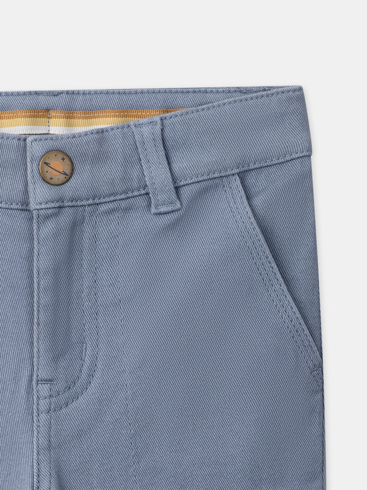 Grau-blau Junge Hose