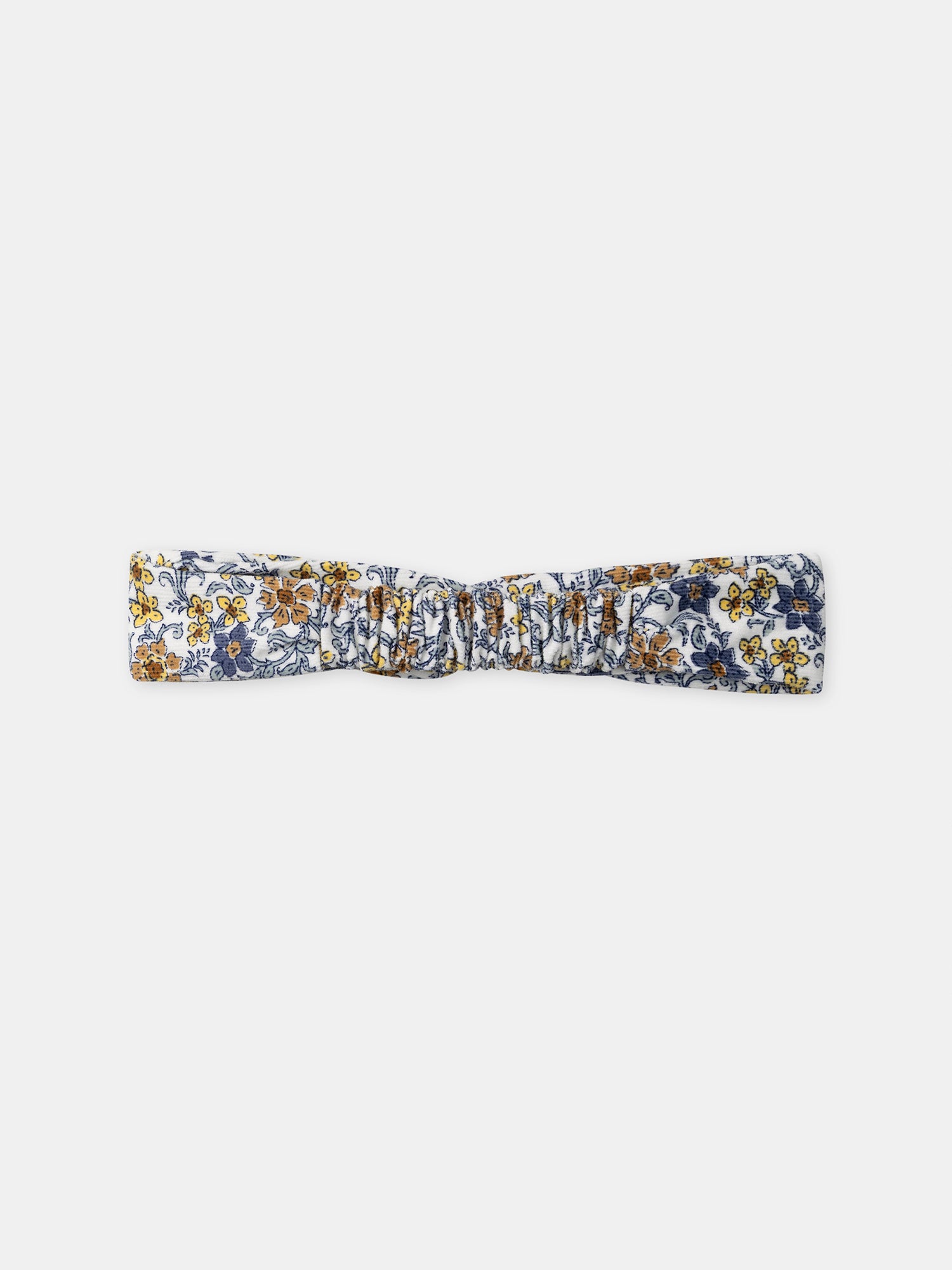 Haarband mit blumenmuster für babymädchen