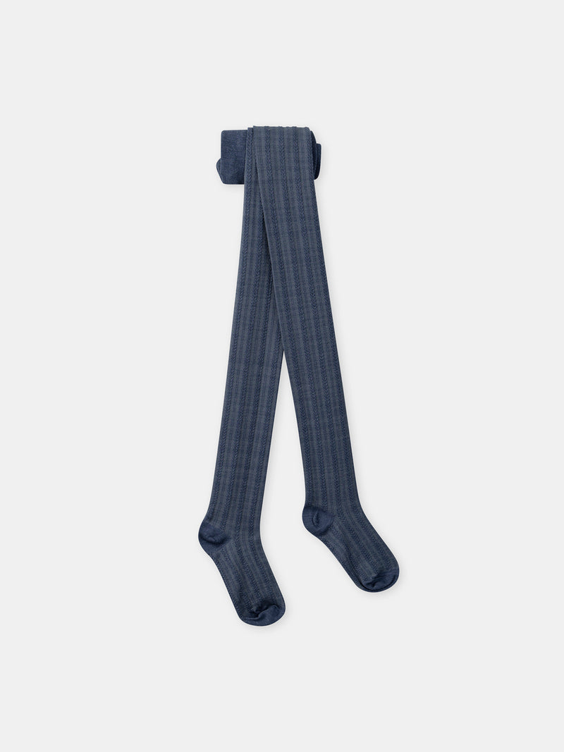 Marineblau Strumpfhose für Mädchen