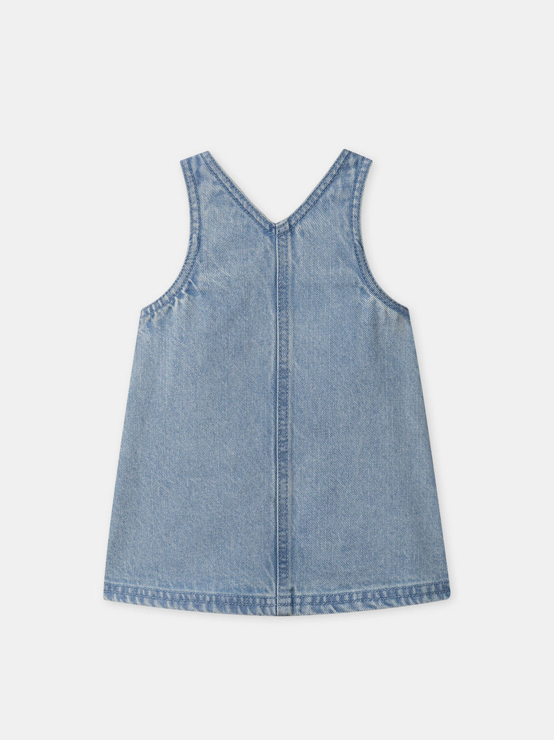 Tenue Bébé Fille : Rêverie en Denim - 6