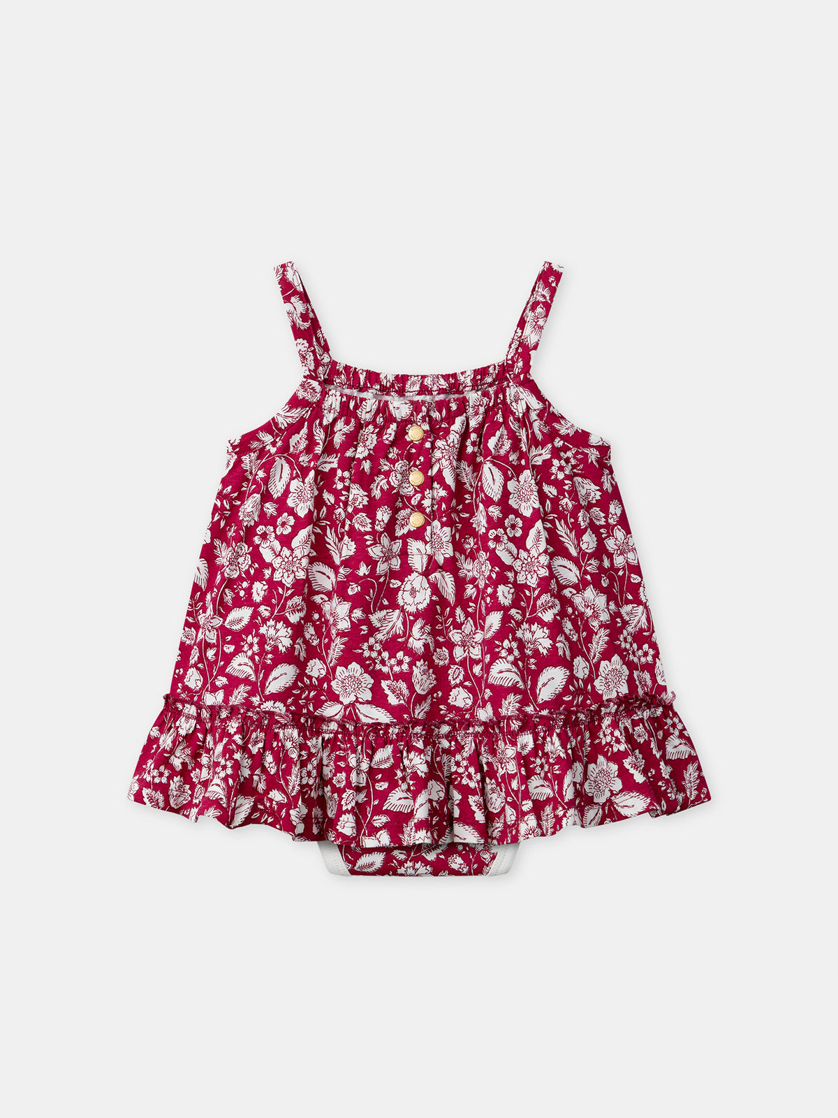 Tenue de Bébé Fille : Pétales d’Été - 4
