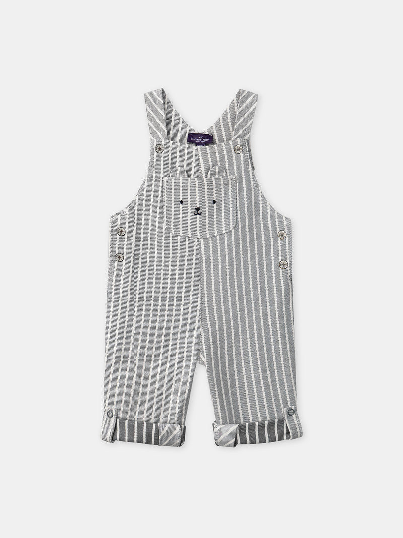 Tenue Bébé Garçon : Rayures & Tendresse - 4