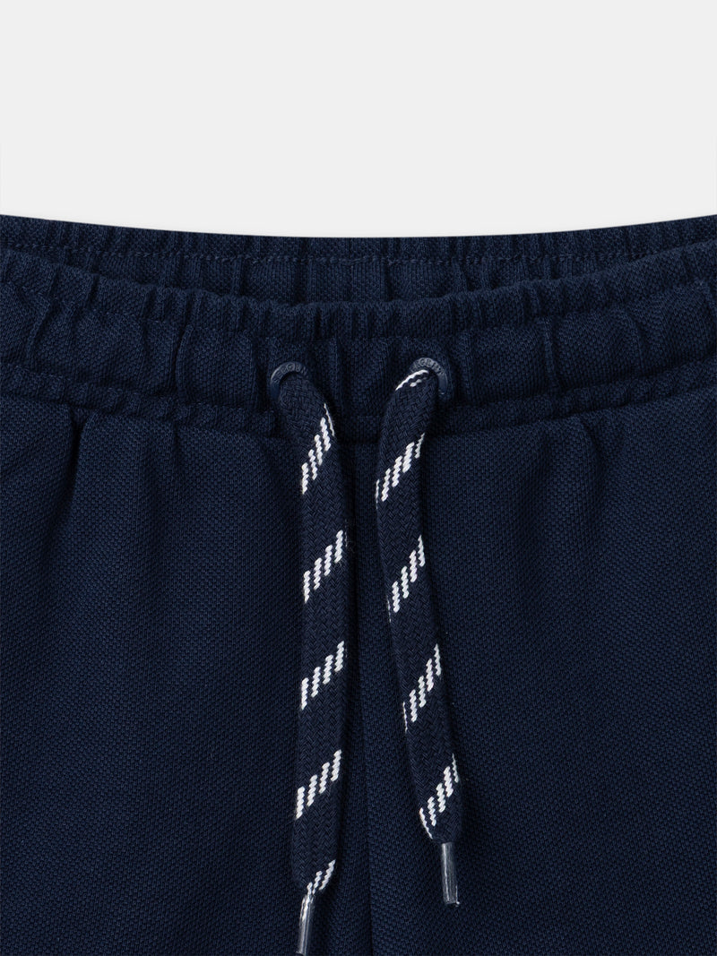 Bermuda bleu marine Garçon