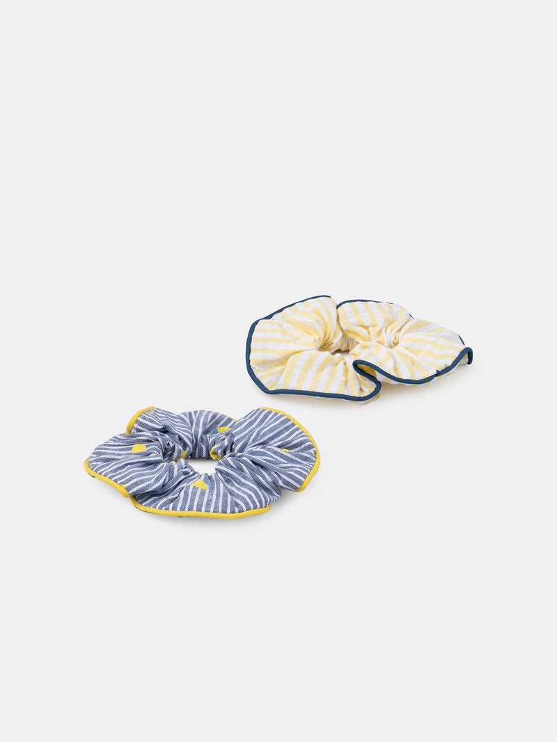 Lot de 2 chouchous à rayures Fille