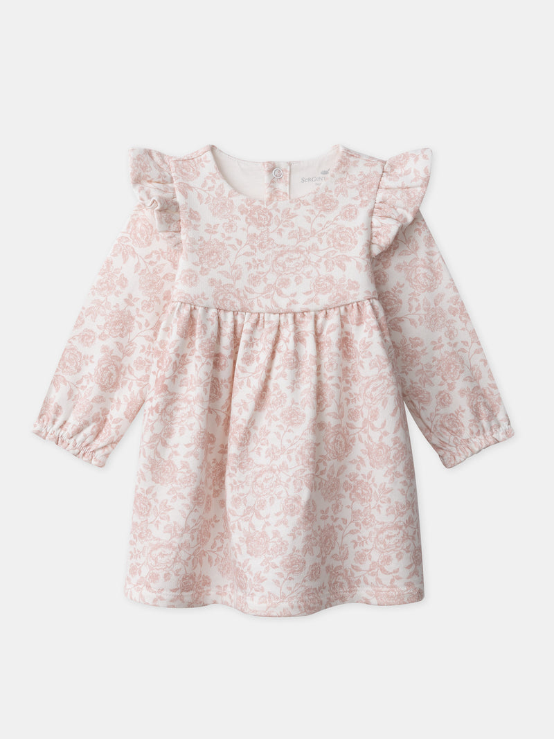 Set Kleid + Weste + Strumpfhosen Geburt Mädchen