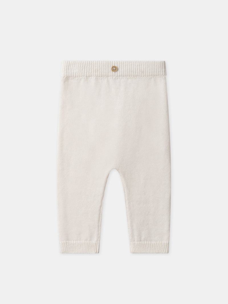 Strickset mit Pullunder + Hose + Socken für Neugeborene unisex