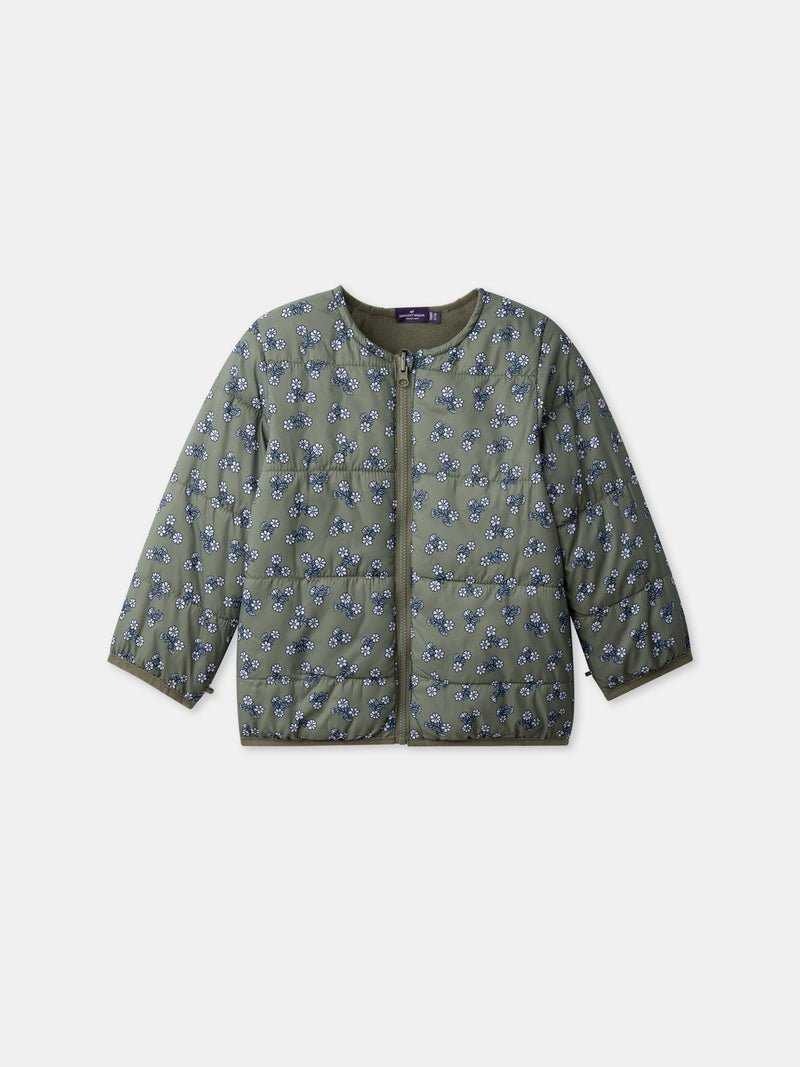 3-in-1-Khaki-Parka für Baby-Mädchen