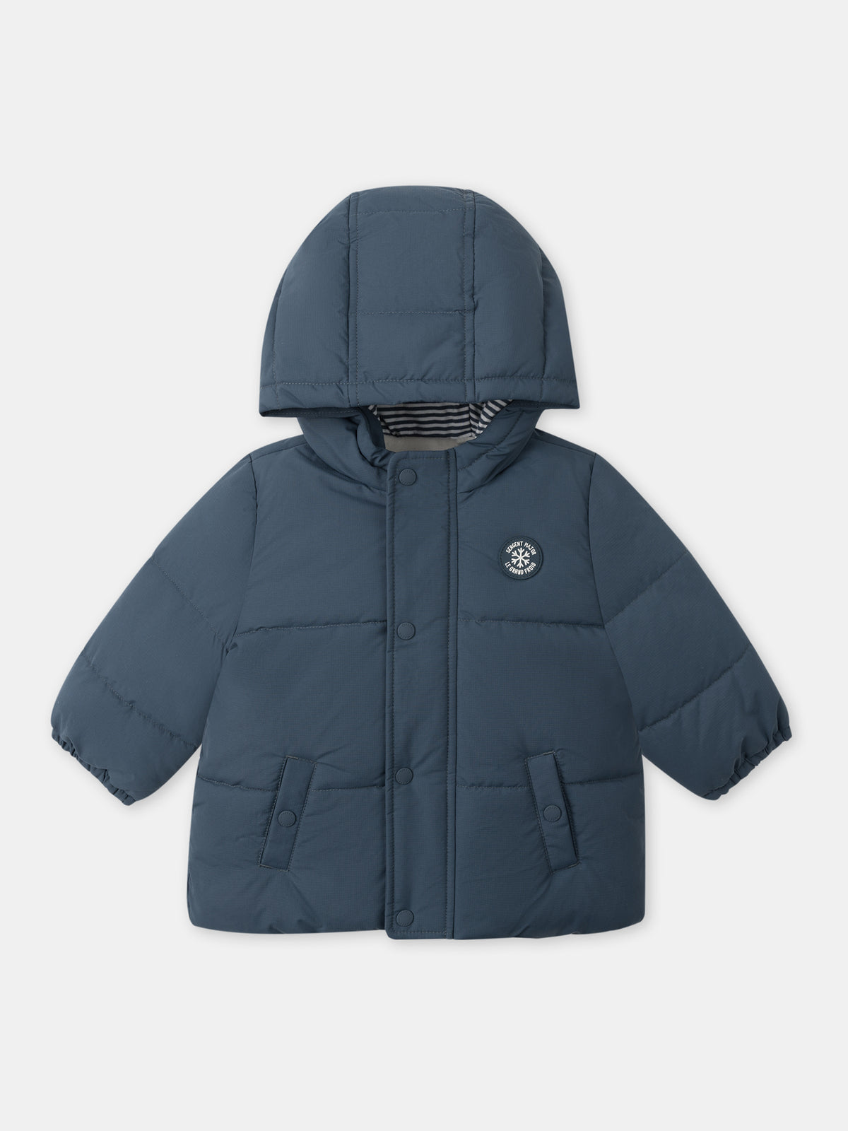 Doudoune matelassée bleu Bébé Garçon