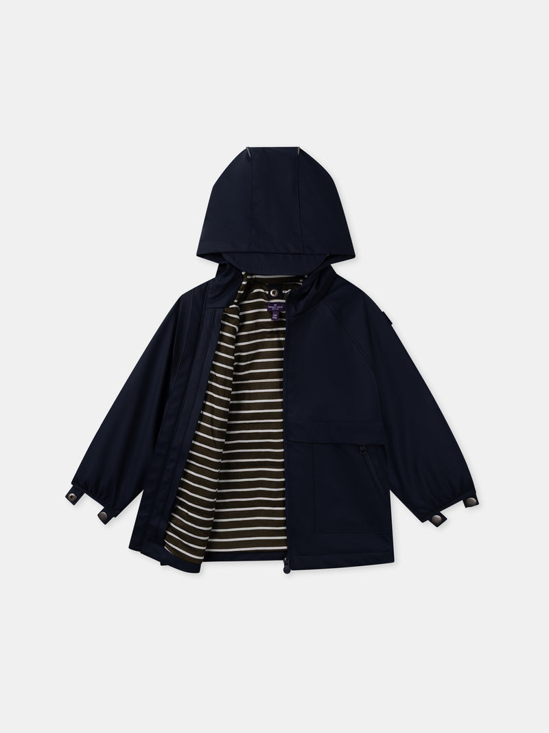 3-in-1-Wasserjacke für Jungen in Marineblau