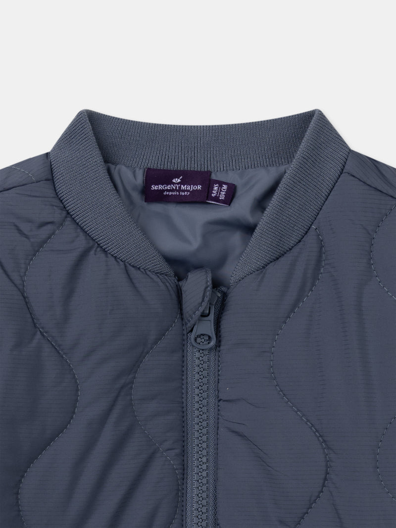 Braune 3-in-1-Parka für Jungen