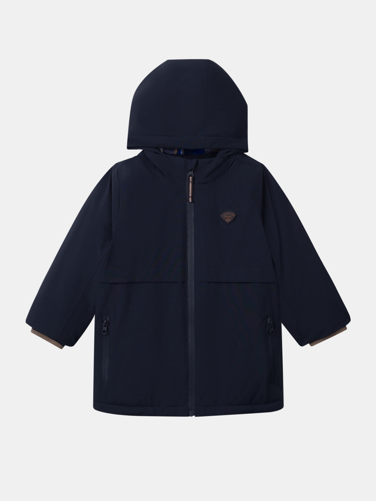 3-in-1-marineblauer-Parka für Jungen