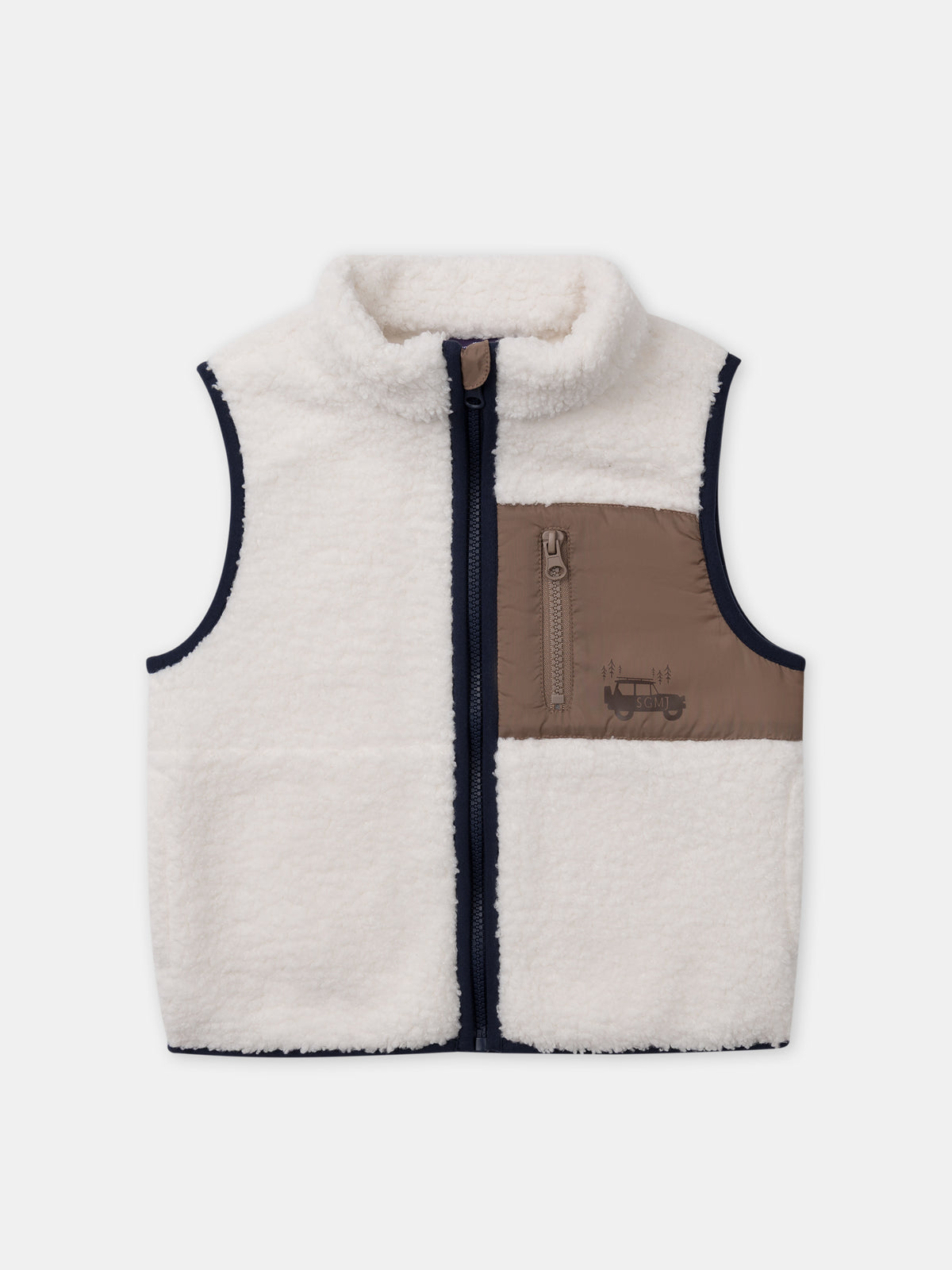 3-in-1-marineblauer-Parka für Jungen