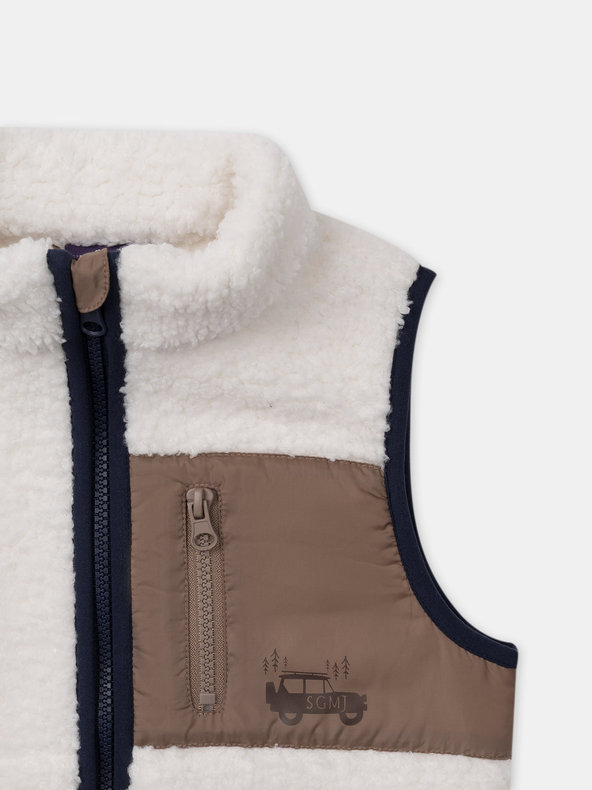 3-in-1-marineblauer-Parka für Jungen