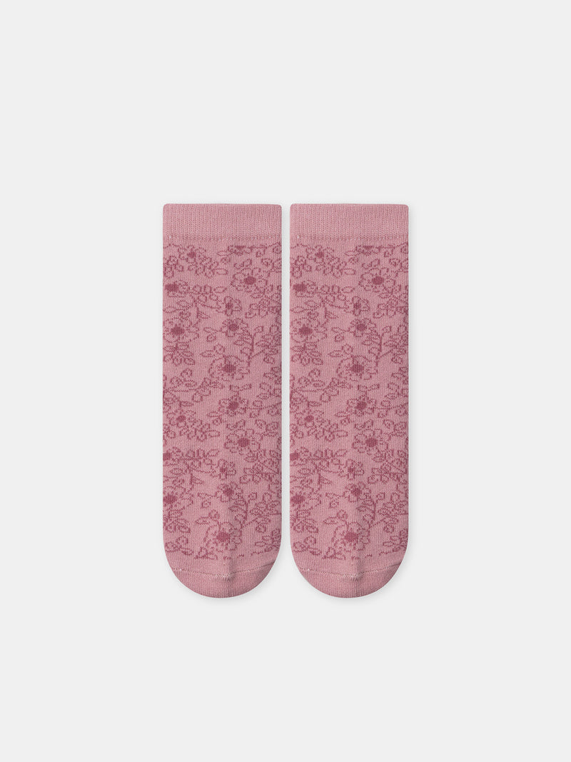 5er-Pack rosa Socken Pinguine für Mädchen