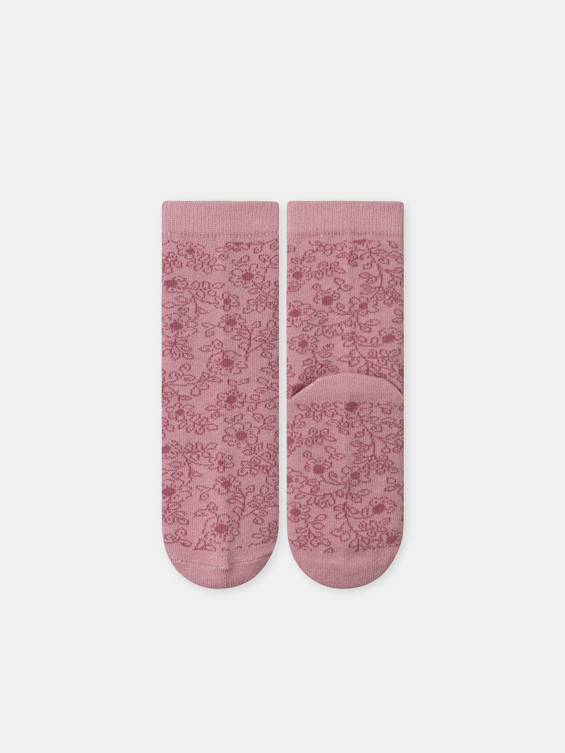 5er-Pack rosa Socken Pinguine für Mädchen