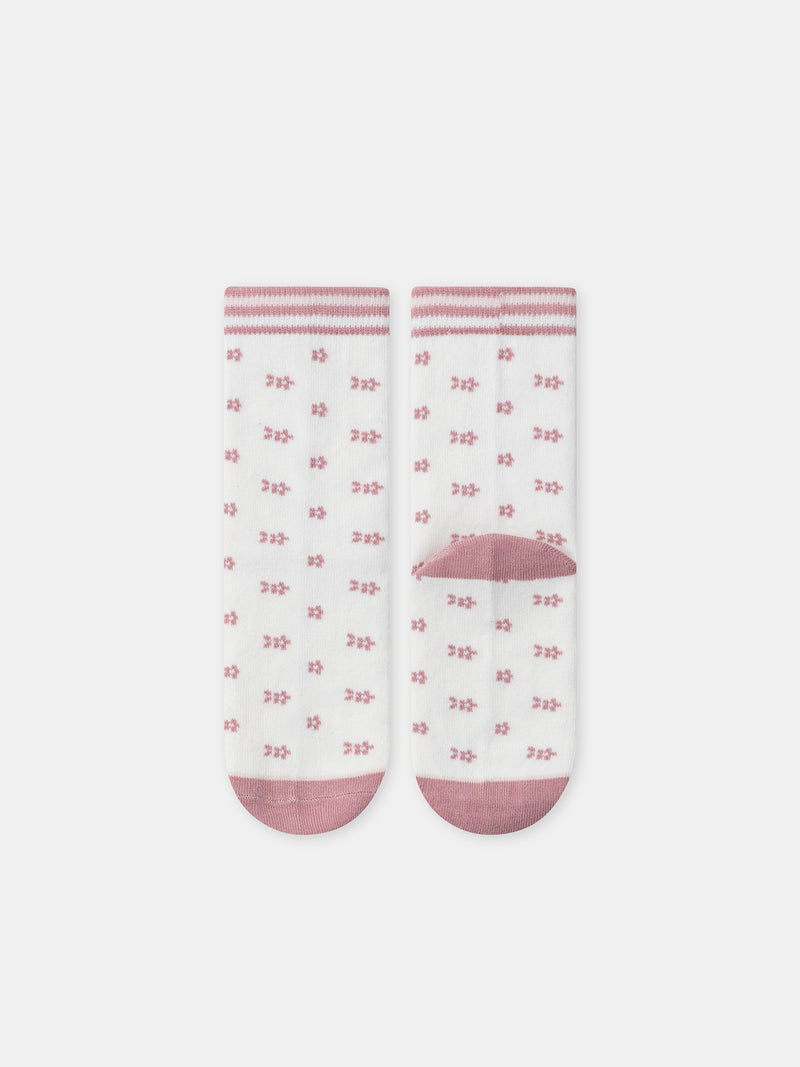 5er-Pack rosa Socken Pinguine für Mädchen