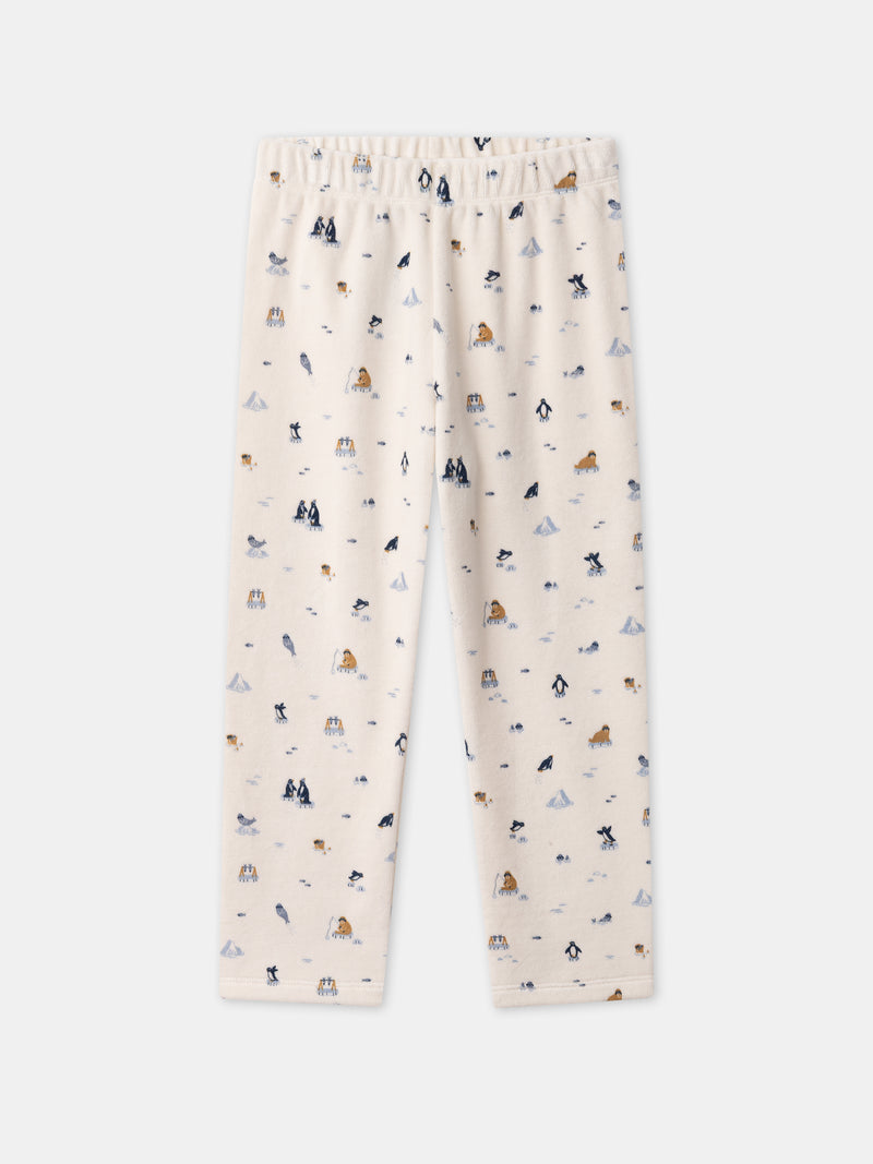 Pajama-creme-muster-Eisberg-Jungen