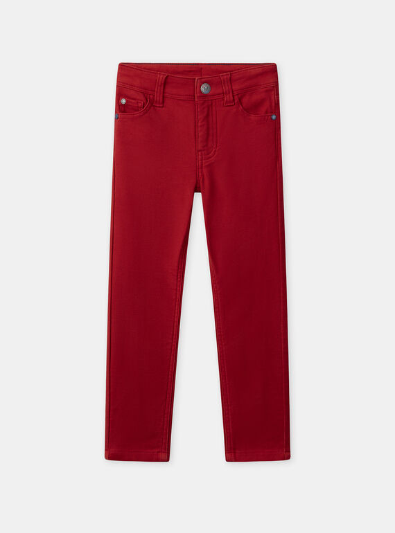 Jeans, rot, Jungen NOCINAGE / 25H3PGP1PAN510