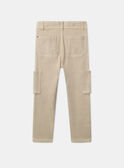 Beige Cargo-Hose MEDIAGE / 25E3PG81PAN806