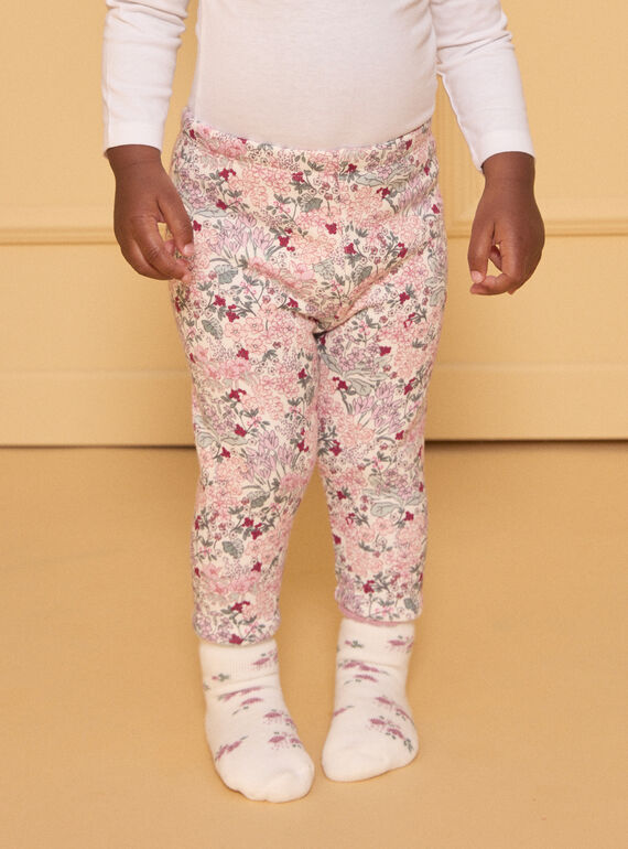 Leggings mit Blumenmuster LANINON / 24H1BFQ1LG001