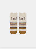Gestreifte Socken mit Löwengesicht MAARNO / 25E4BG72SOQ114