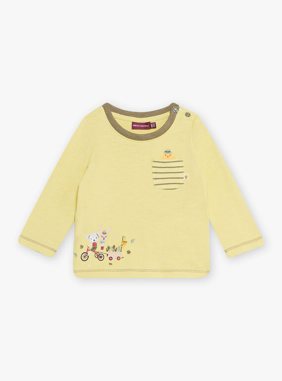 Baby Junge Anis-T-Shirt CACELIN / 22E1BGB1TML116